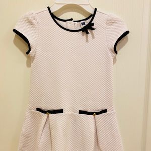 Girls Black & white Janie & Jack dress